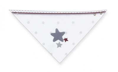 Interbaby slabber bandana Ster junior 38 cm katoen