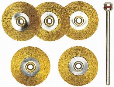 Proxxon Micromot 28 962 Borstelpakket messing, 5-delig Schacht-Ø 2,35 mm 1 set(s)
