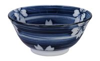 Blauw/Witte Kom - Mixed Bowls - 15 x 7cm 500ml - thumbnail