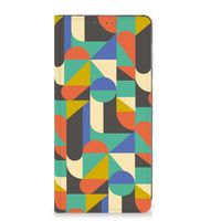 Motorola Moto E13 4G Hoesje met Magneet Funky Retro