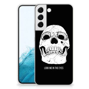 Silicone Back Case Samsung Galaxy S22 Plus Skull Eyes