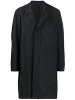 Comme Des Garçons Pre-Owned manteau droit Chester - Gris