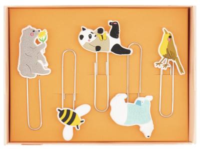 HEMA Paperclips Dieren - 5 Stuks HEMA Paperclips Dieren - 5 Stuks