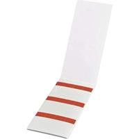 Hellermann Tyton 598-31402 rechthoek rood 60 stuks zelfklevend etiket.