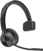 HP Poly Savi 7310 UC Monoaurales DECT In Ear headset Computer DECT Mono Zwart Noise Cancelling Volumeregeling, Microfoon uitschakelbaar (mute)