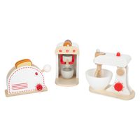 Small Foot Houten keukenapparatenset, Set van 3