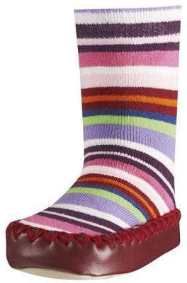 Playshoes huissloffen Ringel meisjes roze/rood Playshoes huissloffen Ringel meisjes roze/rood