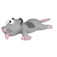 Trixie 35232 Rat/muis, bandenspoor, latex, 22 cm, gesorteerd op kleur