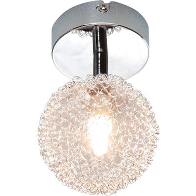 Led Plafondlamp - Plafondverlichting - Trion Ware - G9 Fitting - 1-lichts - Rond - Glans Chroom - Aluminium