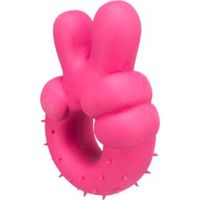 TRIXIE PEACE HANDTEKEN LATEX ASSORTI 14 CM - thumbnail