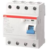 ABB 2CSF204123R1630 F204A-63/0,03L Aardlekschakelaar A 4-polig 63 A 0.03 A 230 V - thumbnail