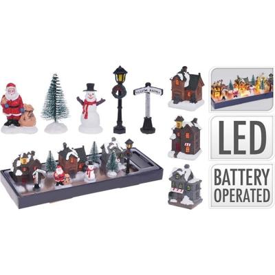 Dorp met LEDverlichting Dorp met LEDverlichting