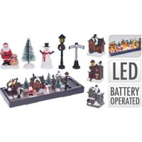 Dorp met LEDverlichting