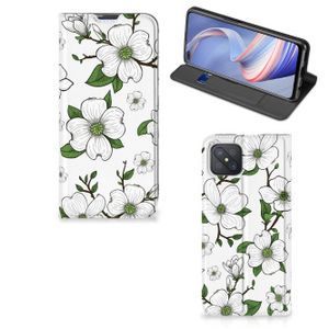 OPPO Reno4 Z 5G Smart Cover Dogwood Flowers