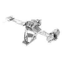 Metal Earth Jedi Star Wars 3D Ski Speeder Puzzle laatste weerstand metalen puzzelmodellen voor volwassenen gemiddeld niveau 13,1 x 7,3 x 6,3 cm