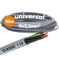 10 meter Lapp 1119404 Ölflex Classic 110 PVC stuurleiding 4x2,5 mm² met groen-gele beschermgeleider 4G2,5 mm² I stuurkabel 4-aderig