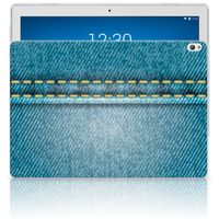 Lenovo Tab P10 Leuke Siliconen Hoes Jeans