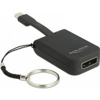 Delock 63940 USB Type-C-adapter naar DisplayPort (DP Alt Mode) 4K 60 Hz - sleutelhanger - thumbnail