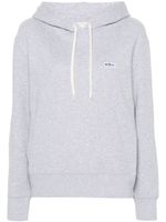 Autry hoodie à logo appliqué - Gris