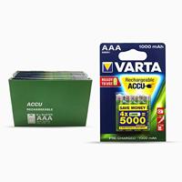 Varta Professionele batterij AAA batterij (1,2 V, 1000 mAh, 10 x 4 blister)
