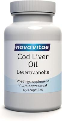 Nova Vitae Levertraanolie capsules