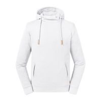 Russell Pure Organic High Collar Hooded Sweat