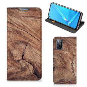 OPPO A52 | A72 Book Wallet Case Tree Trunk