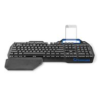 Nedis Bedraad Gaming Toetsenbord | US internationaal | 1 stuks - GKBD400BKUS GKBD400BKUS