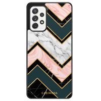 Samsung Galaxy A52 hoesje - Marmer triangles
