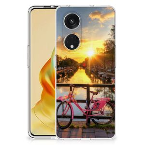 OPPO Reno8 T 5G Siliconen Back Cover Amsterdamse Grachten