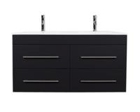 Saniclear Umbriel Badkamermeubel 120 zwart