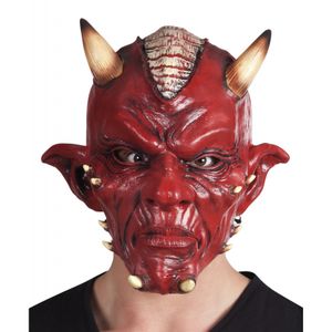 Duivel Lucifer masker voor volwassenen   -