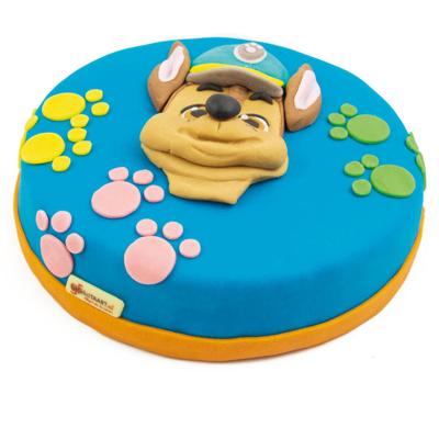 Paw Patrol Chase taart | 12 pers | Kindertaart Paw Patrol Chase taart | 12 pers | Kindertaart