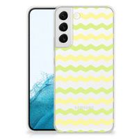 Samsung Galaxy S22 Plus TPU bumper Waves Yellow