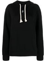 JW Anderson hoodie en coton mélangé à broderies - Noir - thumbnail