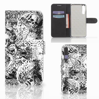 Telefoonhoesje met Naam Huawei P20 Pro Skulls Angel Telefoonhoesje met Naam Huawei P20 Pro Skulls Angel