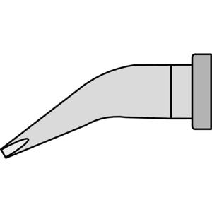 Weller LT-HX Soldeerpunt Beitelvorm, gebogen Grootte soldeerpunt 0.8 mm Lengte soldeerpunt: 18 mm Inhoud: 1 stuk(s)