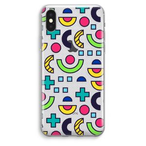 8-bit N°6: iPhone XS Max Transparant Hoesje