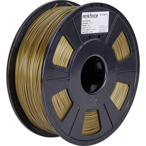 Renkforce RF-4511216 Filament PLA kunststof 1.75 mm 1000 g Goud 1 stuk(s)