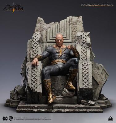 Black Adam Statue 1/4 Black Adam On Throne 53 cm Black Adam Statue 1/4 Black Adam On Throne 53 cm