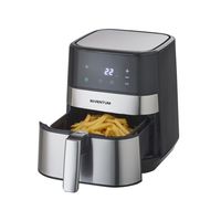 Inventum GF350HLD friteuse Enkel 3,5 l Vrijstaand 1500 W Heteluchtfriteuse Zwart, Roestvrijstaal - thumbnail