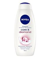 Nivea Nivea Cremebad Care & Diamond - 750 Ml