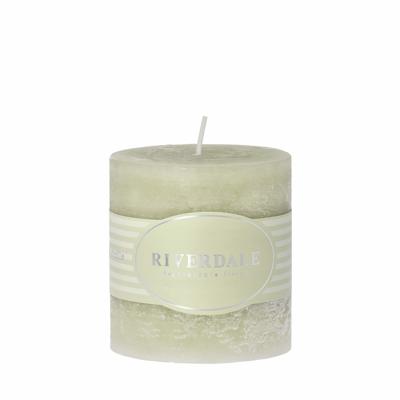 Riverdale Geurkaars Pillar pistache 7,5x7,5cm