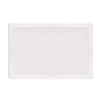 MAUL Whiteboard MAULprimo 20 x 30 cm, magneetbord incl. opbergbak voor markers, magnetisch, beschrijfbaar en droog afwisbaar, montage in liggend en staand formaat, wit