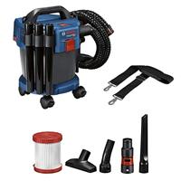 Bosch Professional 18V System industriële stofzuiger GAS 18V-10 L (zonder accu, 1,6 m slang, 3 verlengbuizen, in kartonnen doos)