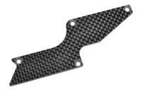 Team Corally - Suspension arm stiffener - Lower Rear - Right - Graphite 3mm - 1 pc - thumbnail