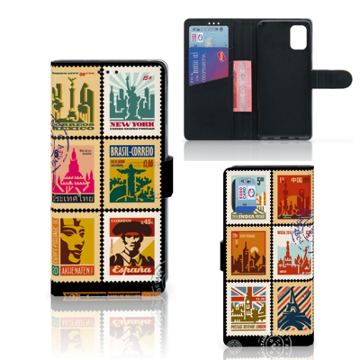 Samsung Galaxy M51 Flip Cover Postzegels