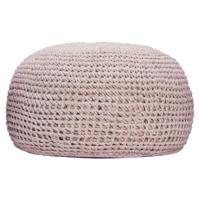 Suns Arezzo Outdoor Poef Rond Roze