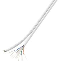 TRU COMPONENTS Duplex-Netwerkkabel CAT 6 F/UTP 8 x 2 x 0.196 mm² Wit 100 m - thumbnail