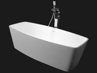 Vrijstaande bad BWH Design Solidcare 170x78x54 cm